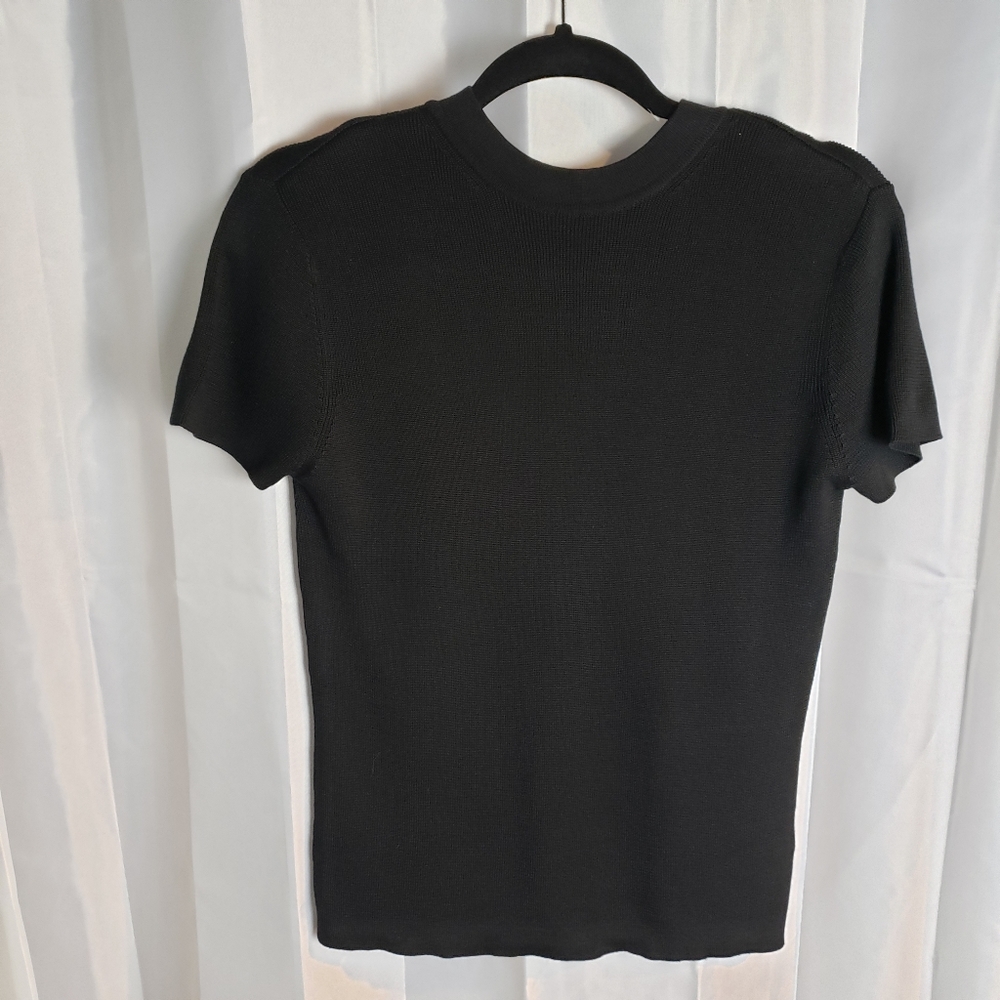 Ann Taylor Silk Mock Turtleneck Sweater Sz Med